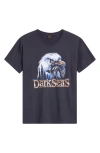 Dark Seas Freedom Call Cotton Graphic T-shirt In Blue