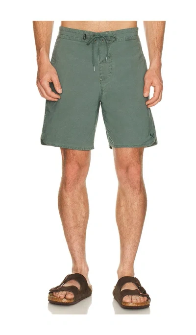 Dark Seas Go To Boardshort In Green