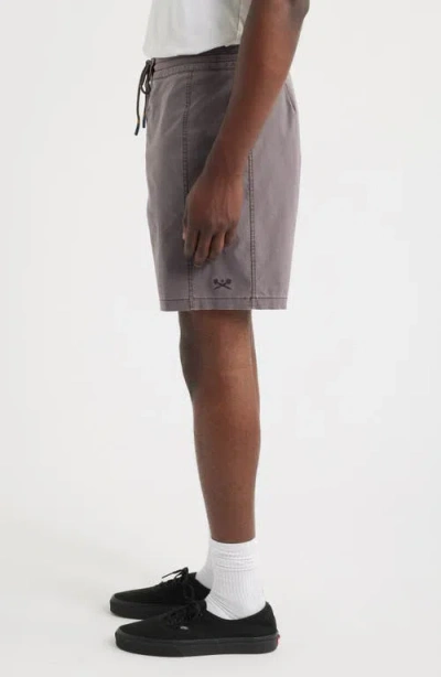 Dark Seas Go To Panel Board Shorts In Brown