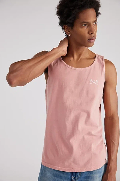 Dark Seas Go-to Tank Top In Terracotta, Men's At Urban Outfitters