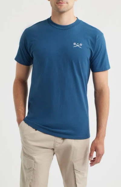 Dark Seas Go-to V2 Embroidered T-shirt In Yellow