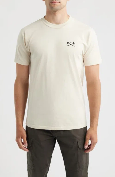 Dark Seas Go-to V2 Embroidered T-shirt In White