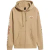 Dark Seas Headmaster Iii Zip Fleece Hoodie