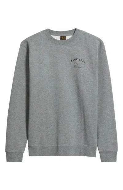 Dark Seas Headmaster V3 Graphic Sweatshirt In Gray