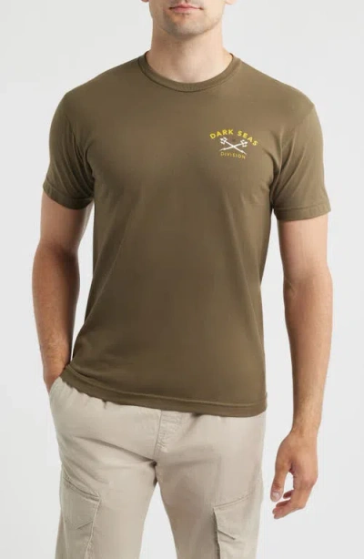 Dark Seas Headmaster V3 Graphic T-shirt In Green