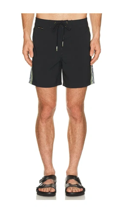 Dark Seas Intercoastal Boardshort In Black