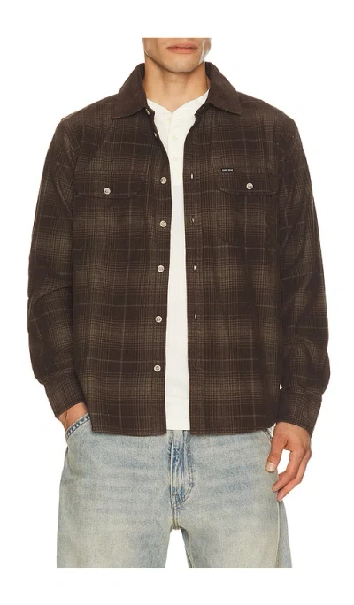 Dark Seas Lockhart Shirt In Brown