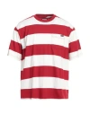 Dark Seas Man T-shirt Red Size L Cotton In Red