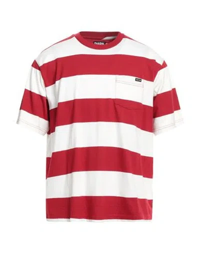 Dark Seas Man T-shirt Red Size L Cotton