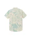 Dark Seas Merle Button-down Shirt In Blue