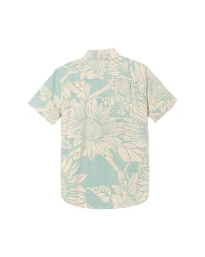 DARK SEAS MEN'S MERLE SHIRT IN TURQUOISE