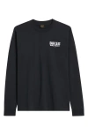 Dark Seas Nite Flyer Long Sleeve Graphic T-shirt In Black