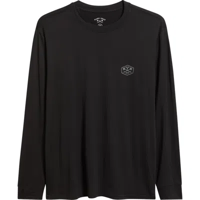 Dark Seas No Sweat Long Sleeve Performance Graphic T-shirt In Brown