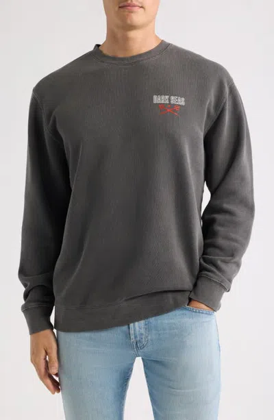 Dark Seas Ownership Graphic Sweatshirt In Pigment Black