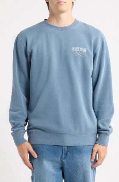 Dark Seas Ownership Graphic Sweatshirt In Slate Blue