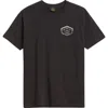Dark Seas Progressive Foil Graphic T-shirt In Blue