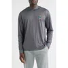 Dark Seas Progressive Upf Hooded Long Sleeve T-shirt