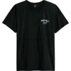Dark Seas Octo Glass Cotton Graphic T-shirt In Black