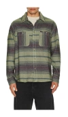 Dark Seas Summit Long Sleeve Shirt In Green