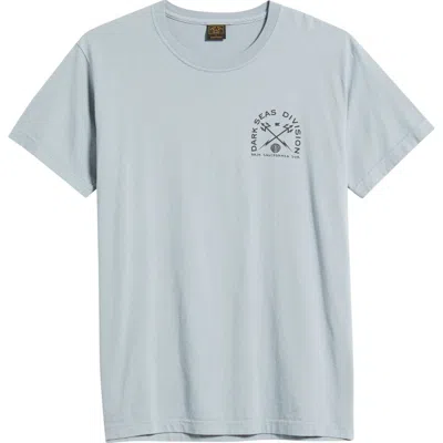 Dark Seas Todos Santos Graphic T-shirt In Blue