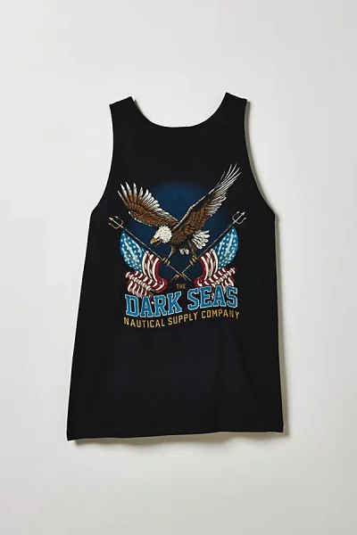 Dark Seas Unified Graphic Tank Top In Black, Men's At Urban Outfitters