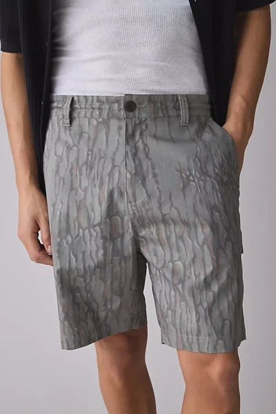 Dark Seas Union Amphibious Swim Shorts In Camo, Men's At Urban Outfitters In Gray