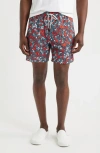 Dark Seas Warwick Stretch Drawstring Shorts In Blue