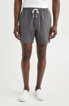 Dark Seas Warwick Stretch Drawstring Shorts In Gray