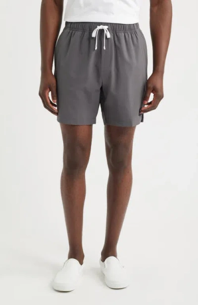 Dark Seas Warwick Stretch Drawstring Shorts In Gray