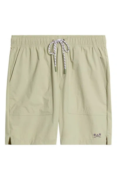 Dark Seas Warwick Stretch Drawstring Shorts In Neutral