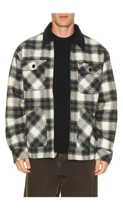 Dark Seas Waterford Shirt Jacket In Black