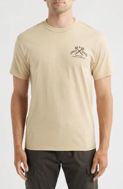 Dark Seas Yellowstone Cotton Graphic T-shirt In Neutral