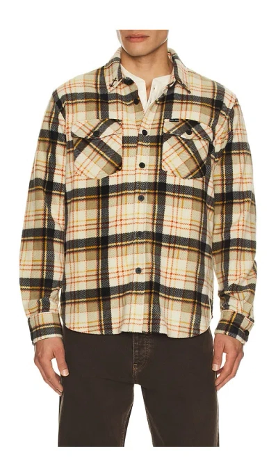 Dark Seas Zulu Long Sleeve Shirt In Brown