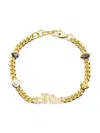 Darkai A Vibe Crystal-embellished Bracelet In Grey