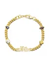 Darkai A Vibe Crystal-embellished Bracelet In Metallic