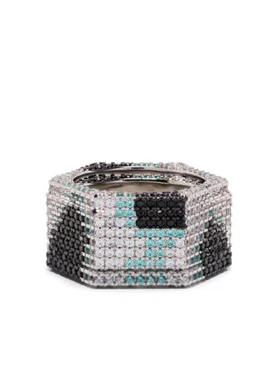 Darkai Bolt Ring In Silber