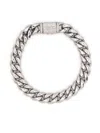 Darkai Chain-link Gold-plated Bracelet In Silver