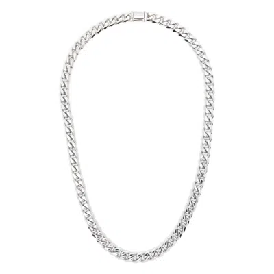 Darkai Chain-link Necklaces In White