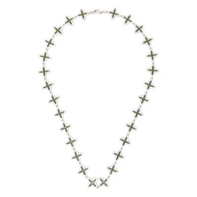 Darkai Clover Necklace In Gold