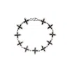 Darkai Clover Bracelet In Grey