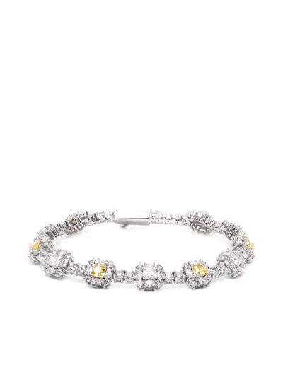 Darkai Daisy Stud Bracelet In Metallic