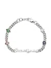 Darkai Forever Young Crystal-embellished Bracelet In Metallic