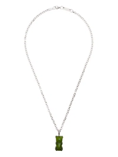 Darkai Gummy-bear Pendant Necklace In Green