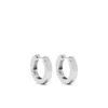 Darkai Small Hoop Earrings In Silver