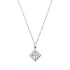 Darkai Via Savona Pendant Necklace In Silver