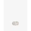 Darkai Diamond-embellishment Ring In Metallic