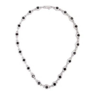 DARKAI SILVER  BLACK NECKLACES
