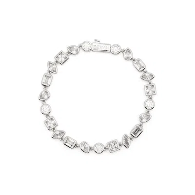 Darkai Silver White Bracelets