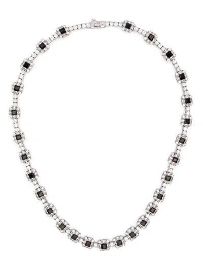 Darkai Stud Necklace In Gray