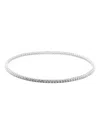 Shop Darkai Tennis Crystal-embellished Necklace In 银色